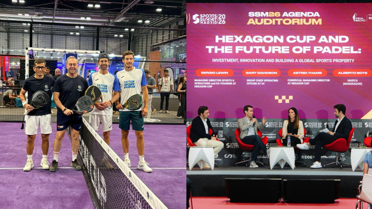Carreño impulsa el lado solidario de Hexagon Cup en el Sports Summit Madrid
