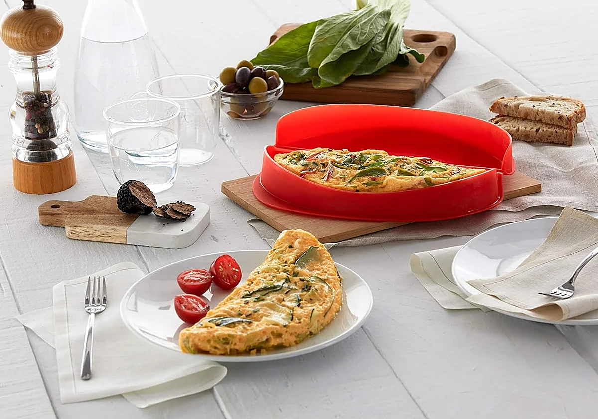 Prepara tortillas rápidas y limpias en minutos con el molde para cocinar tortillas en microondas de Lékué