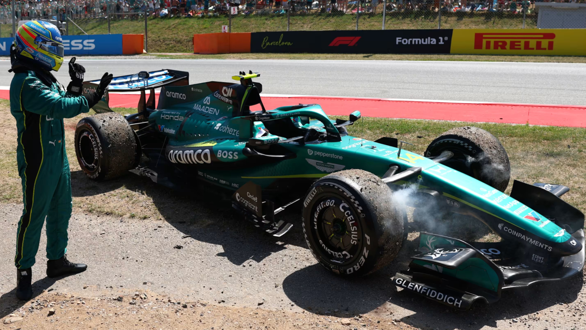 Honda da la cara por Aston Martin: "Continuamos empujando"
