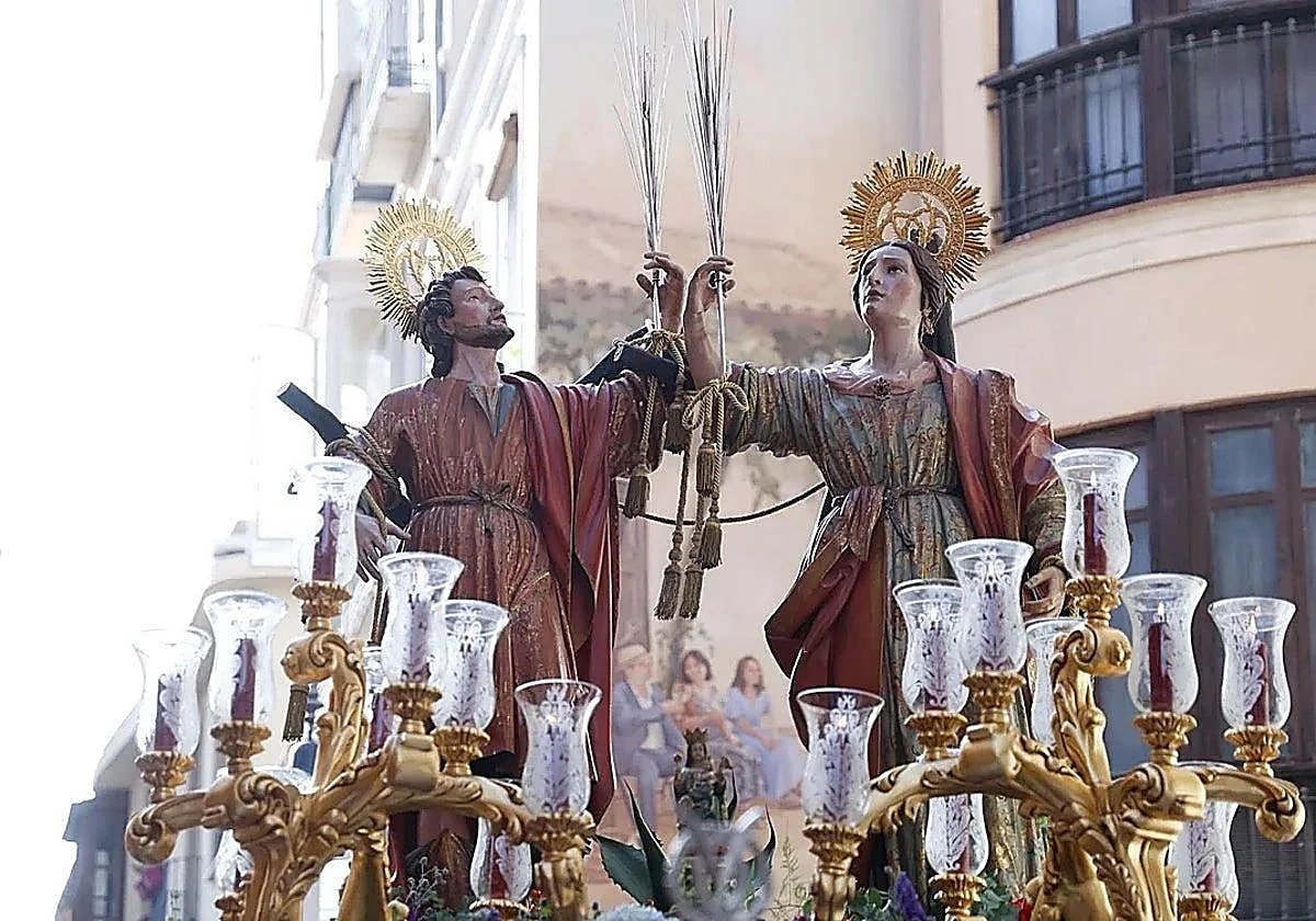 Cambios y cortes de tráfico este fin de semana en Málaga por una procesión