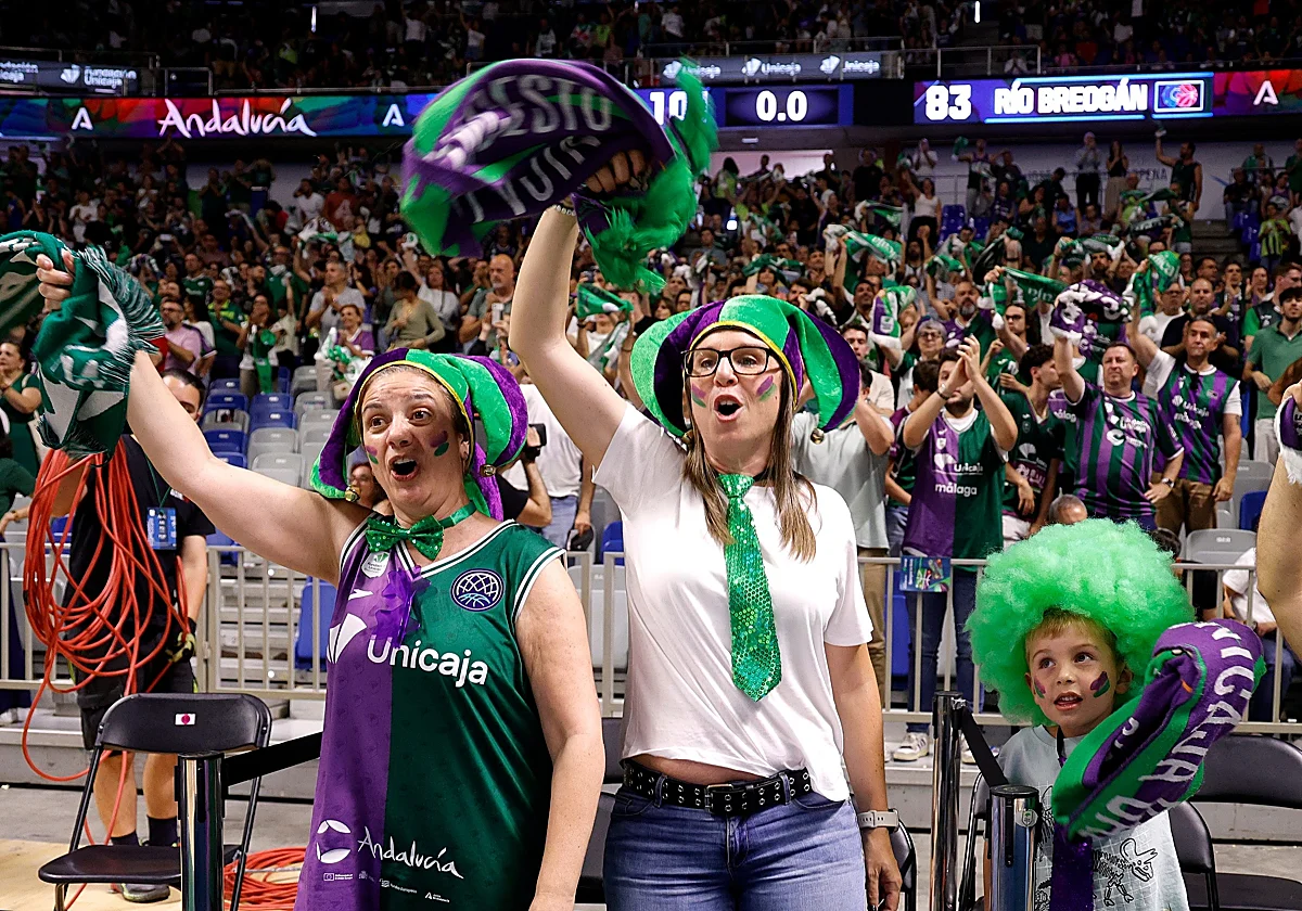 El Unicaja esperará a conocer las bajas de abonados para abrir la lista de espera
