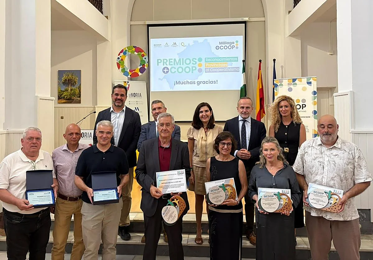 Spiga Negra, Tartessos Málaga y Algaba de Ronda reciben los galardones al cooperativismo malagueño