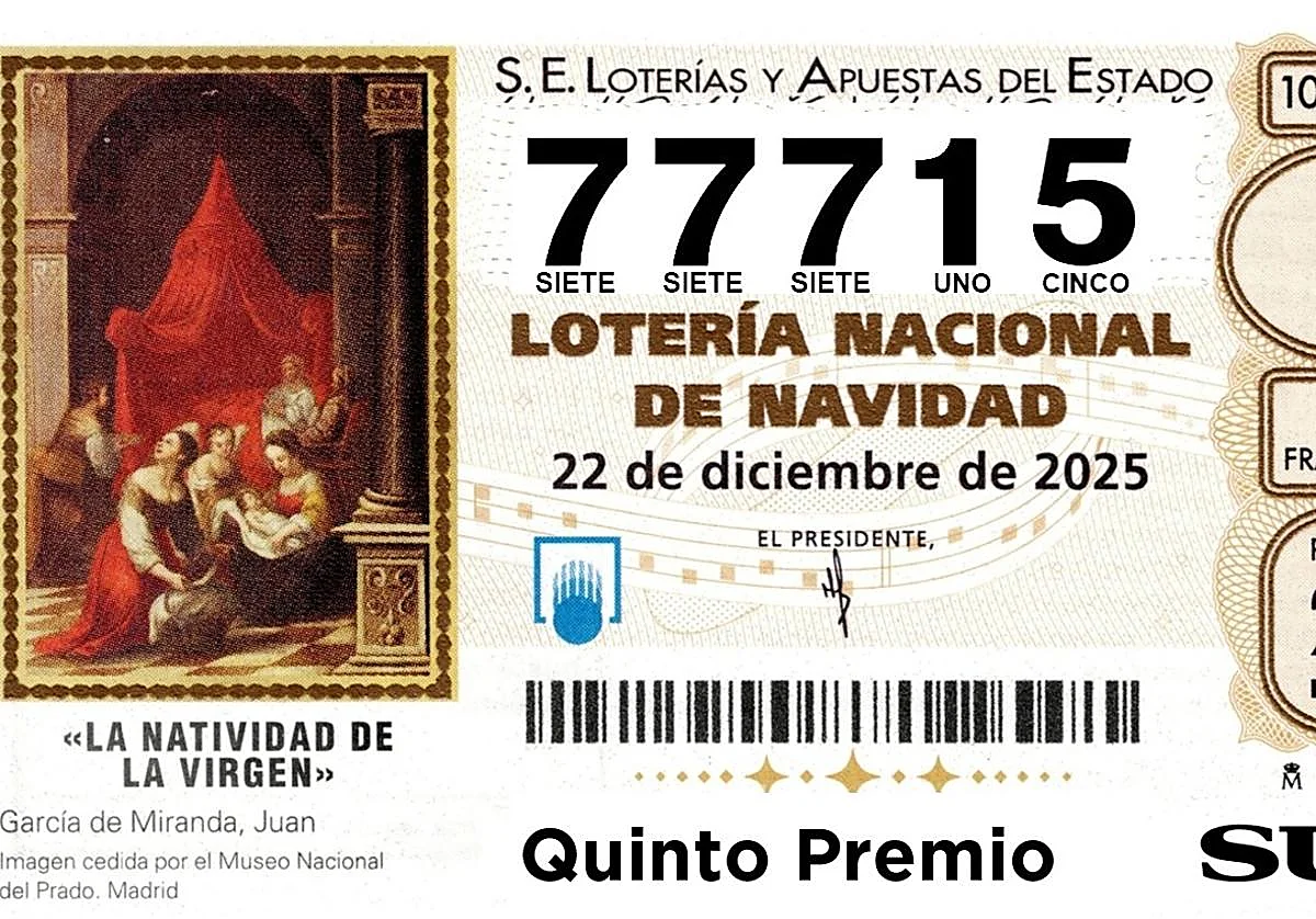 El tercero de los quintos premios deja 24.000 euros en Málaga