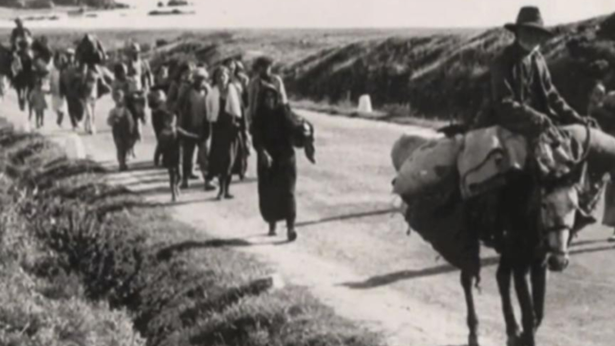 La carretera de La Desbandá