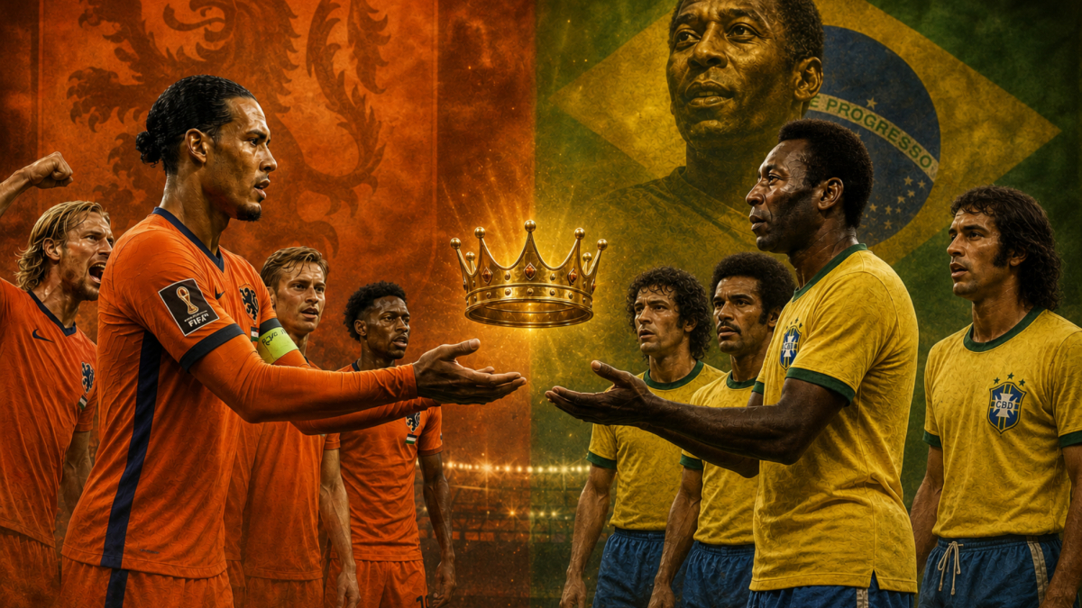 Países Bajos destroza un récord de la Brasil de Pelé... ¡60 años después!