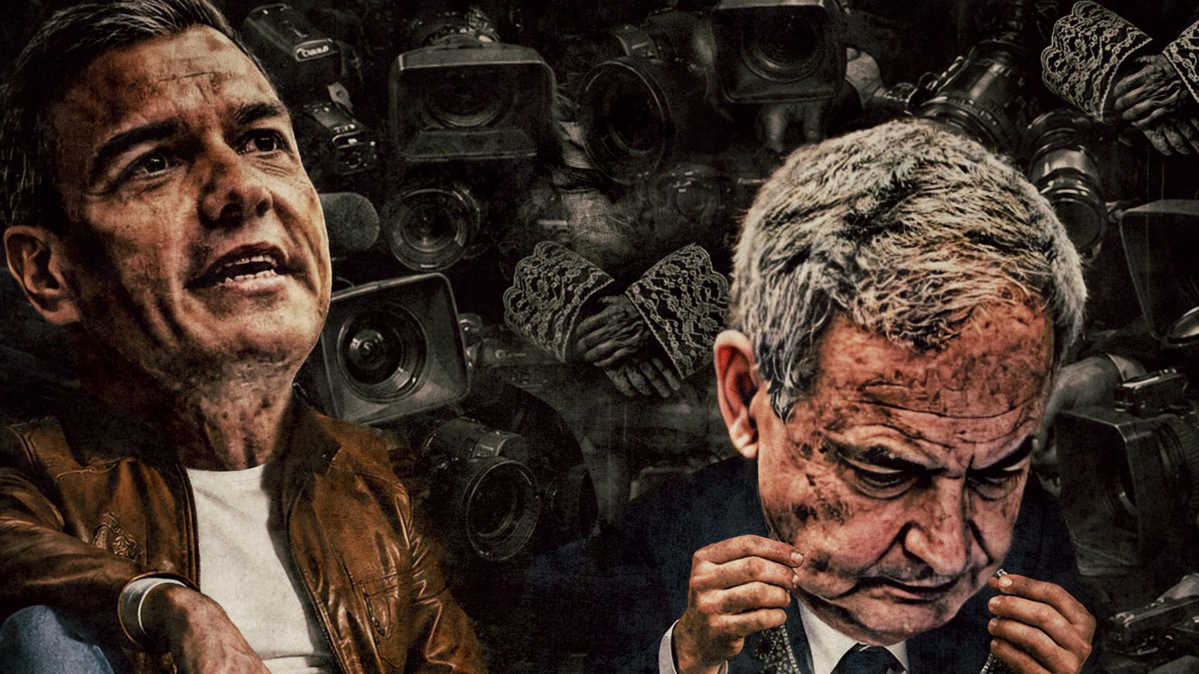 Sánchez y Zapatero al final de la escapada