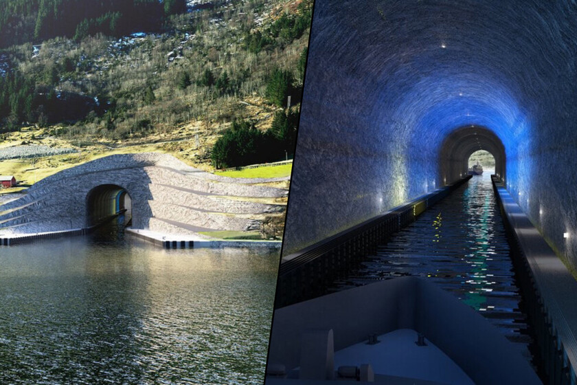 Noruega da luz verde a la construcción del primer túnel del mundo para barcos: una obra colosal de ingeniería que llevan 150 años esperando