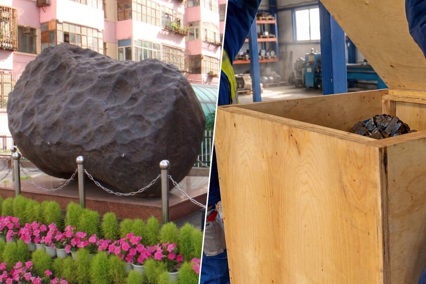 La Aduana rusa abrió una caja que supuestamente era "un adorno de jardín": encontró un meteorito de 2,5 toneladas