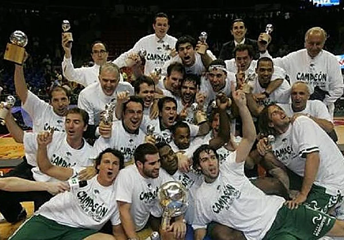 Veinte años del título de Liga del Unicaja, techo del club