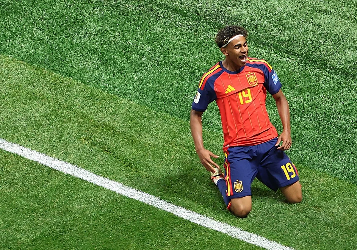 Lamine Yamal, el primer goleador de España en el Mundial 2026