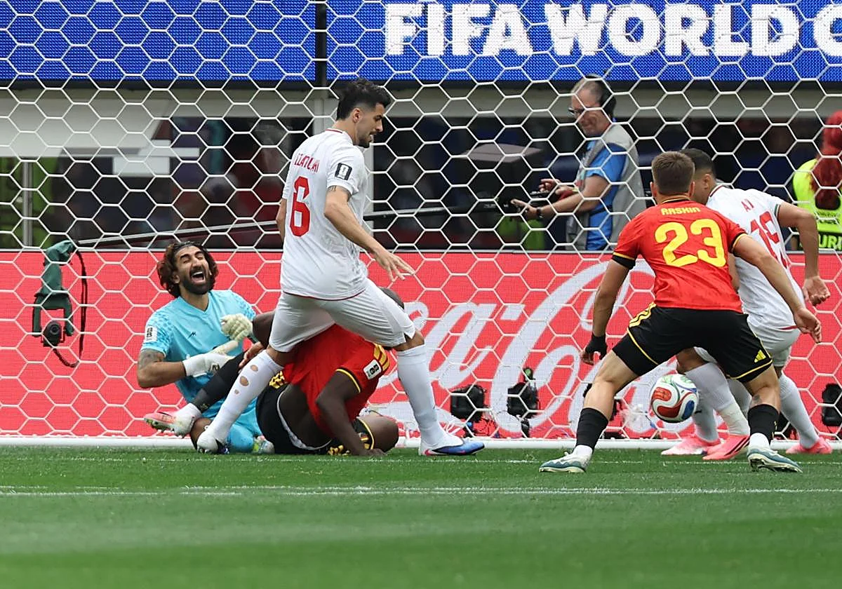 En directo, Bélgica-Irán
