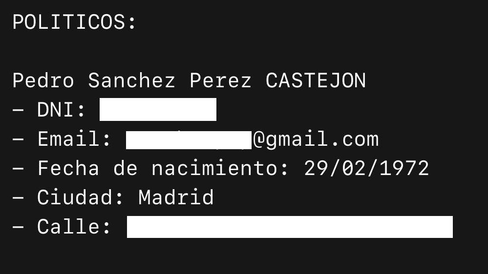 La Audiencia Nacional ya no considera terrorista al joven que filtró datos de Sánchez como protesta por "la corrupción"