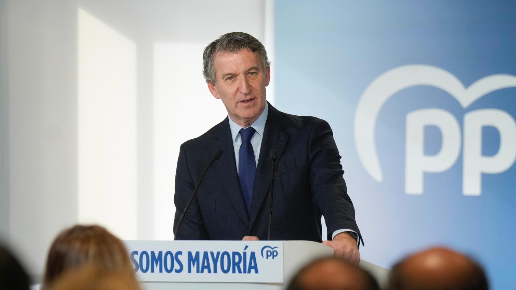 Feijóo: "El efecto dominó no va a parar. Sánchez planteó el 21-D como una cuestión de confianza y no hay aval a sus desmanes"