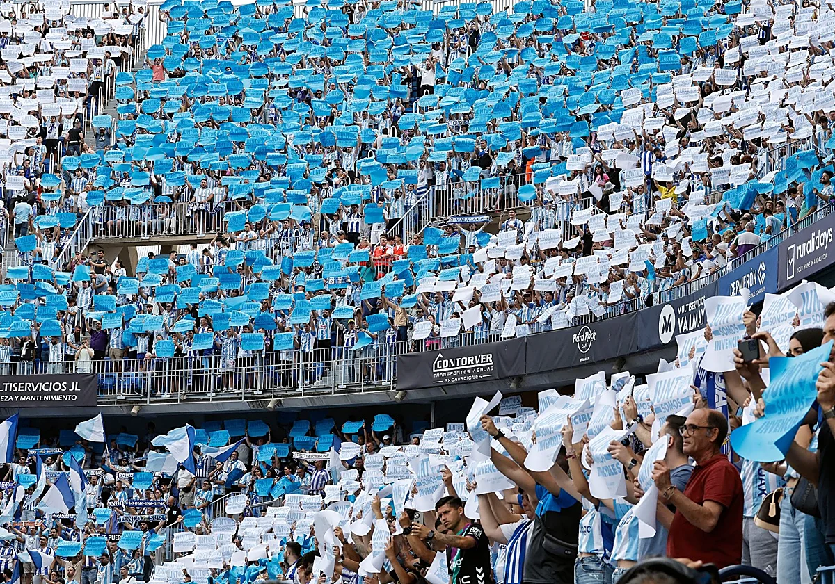 Los abonos del Málaga para la temporada en Primera saldrán la semana que viene