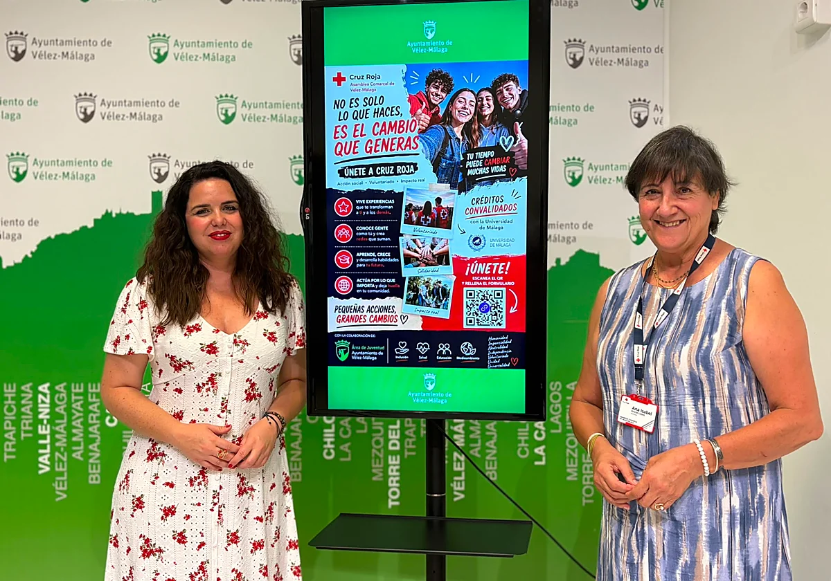 El Ayuntamiento apoya a Cruz Roja para captar jóvenes voluntarios en Vélez-Málaga