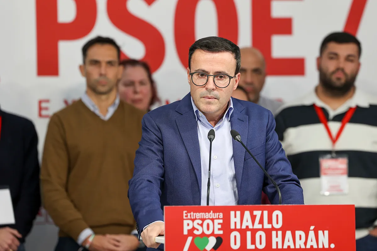 Miguel Ángel Gallardo podría dimitir esta tarde como secretario del PSOE de Extremadura