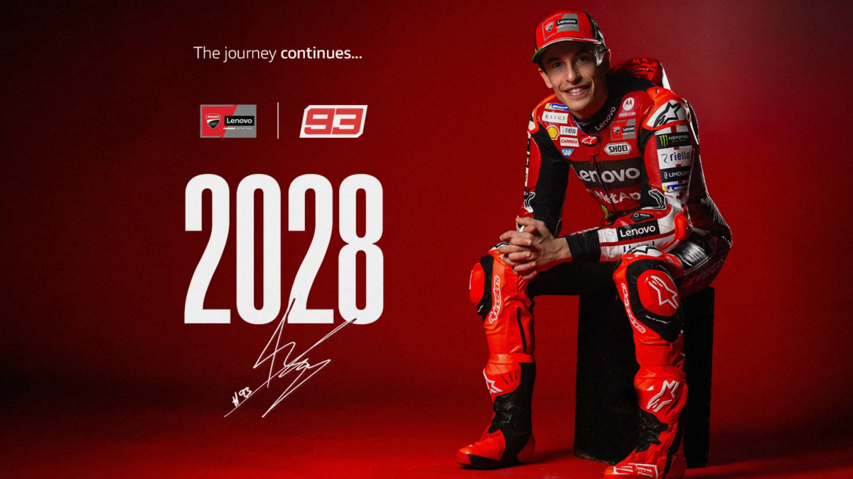Marc Márquez renueva con Ducati