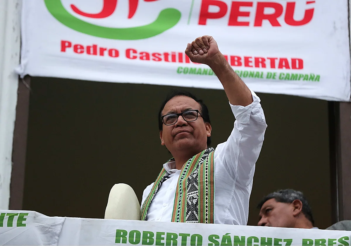 Roberto Sánchez, candidato de la izquierda en Perú, pide la nulidad del voto en el extranjero
