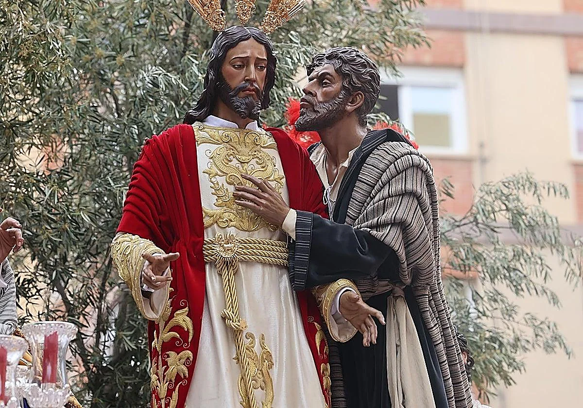 La Cofradía del Prendimiento planea pasar a la mañana del Domingo de Ramos en Málaga