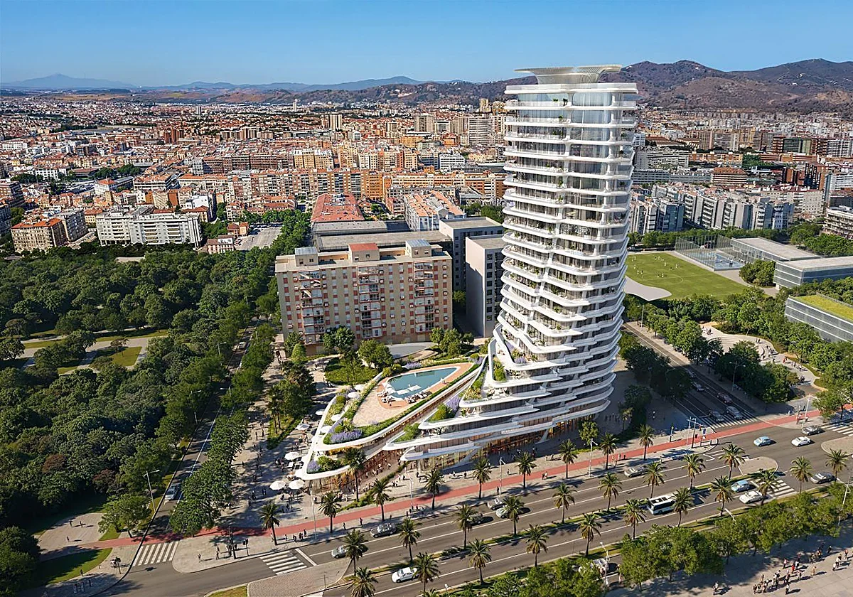 Sierra Blanca podrá regenerar la zona de El Bulto con una torre de pisos de 22 plantas