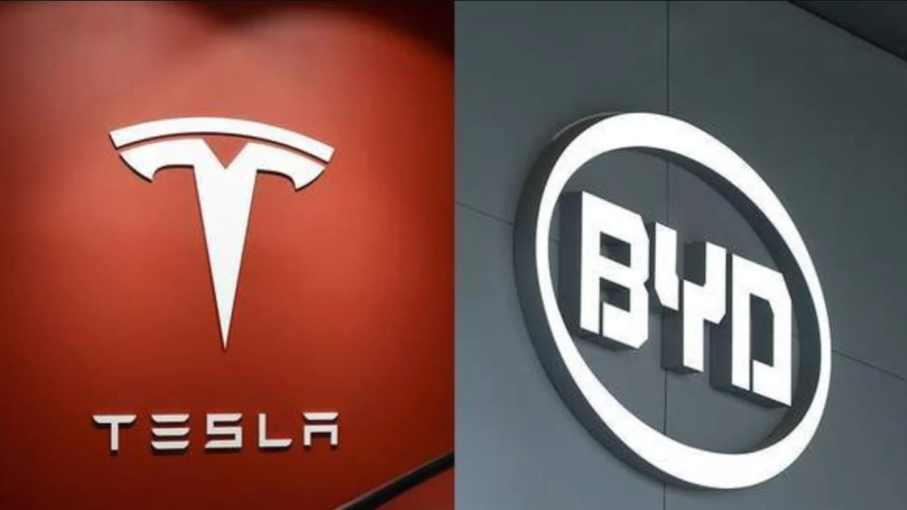 La paradoja del coche eléctrico en Europa: Tesla bate récords de ventas y BYD roba el trono de MG tras 15 años