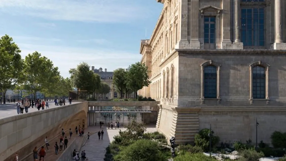 Casi cuatro décadas después, alguien se atreve a rediseñar el Louvre