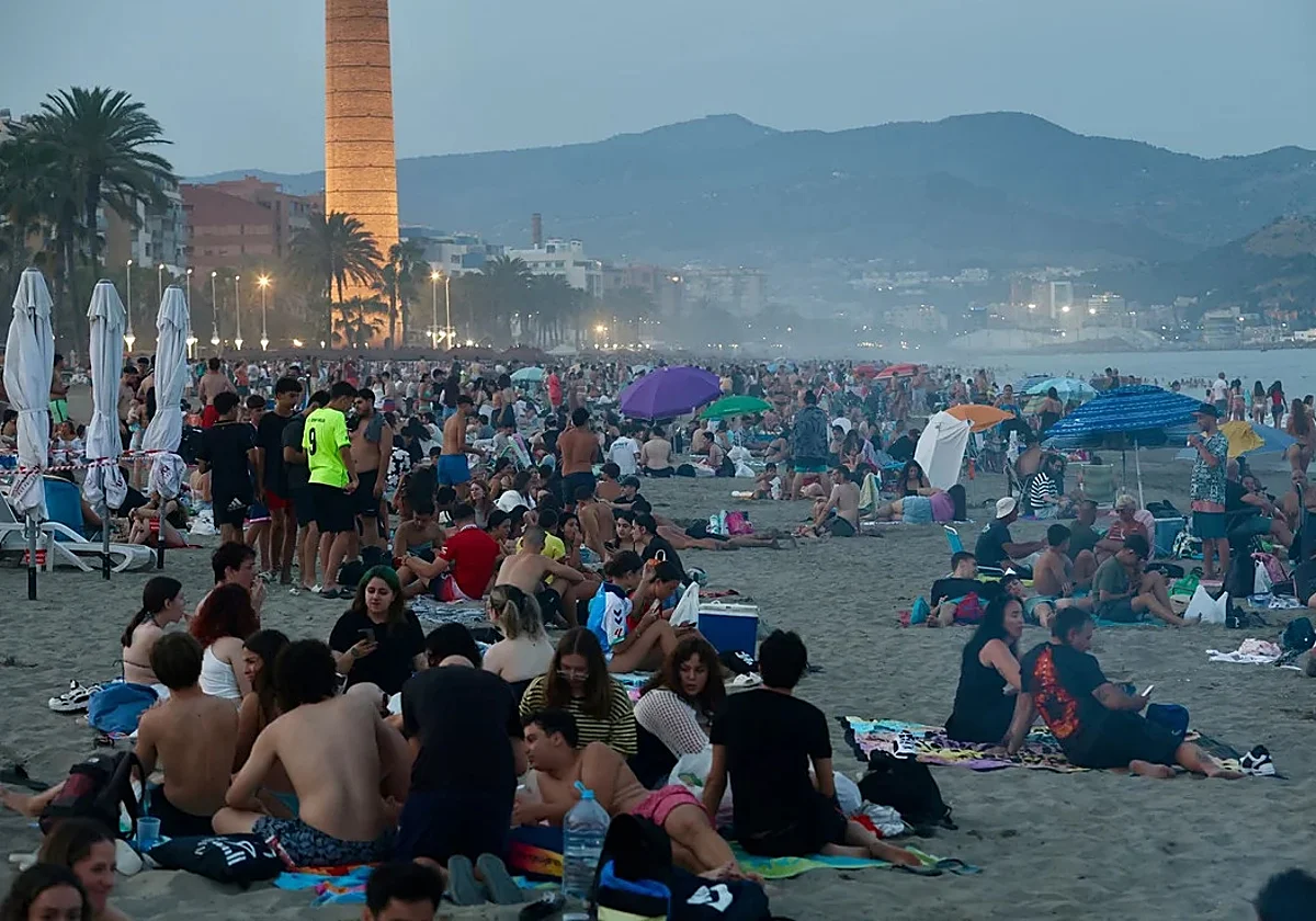 Malaga enjoys night of San Juan more than New Year's Eve