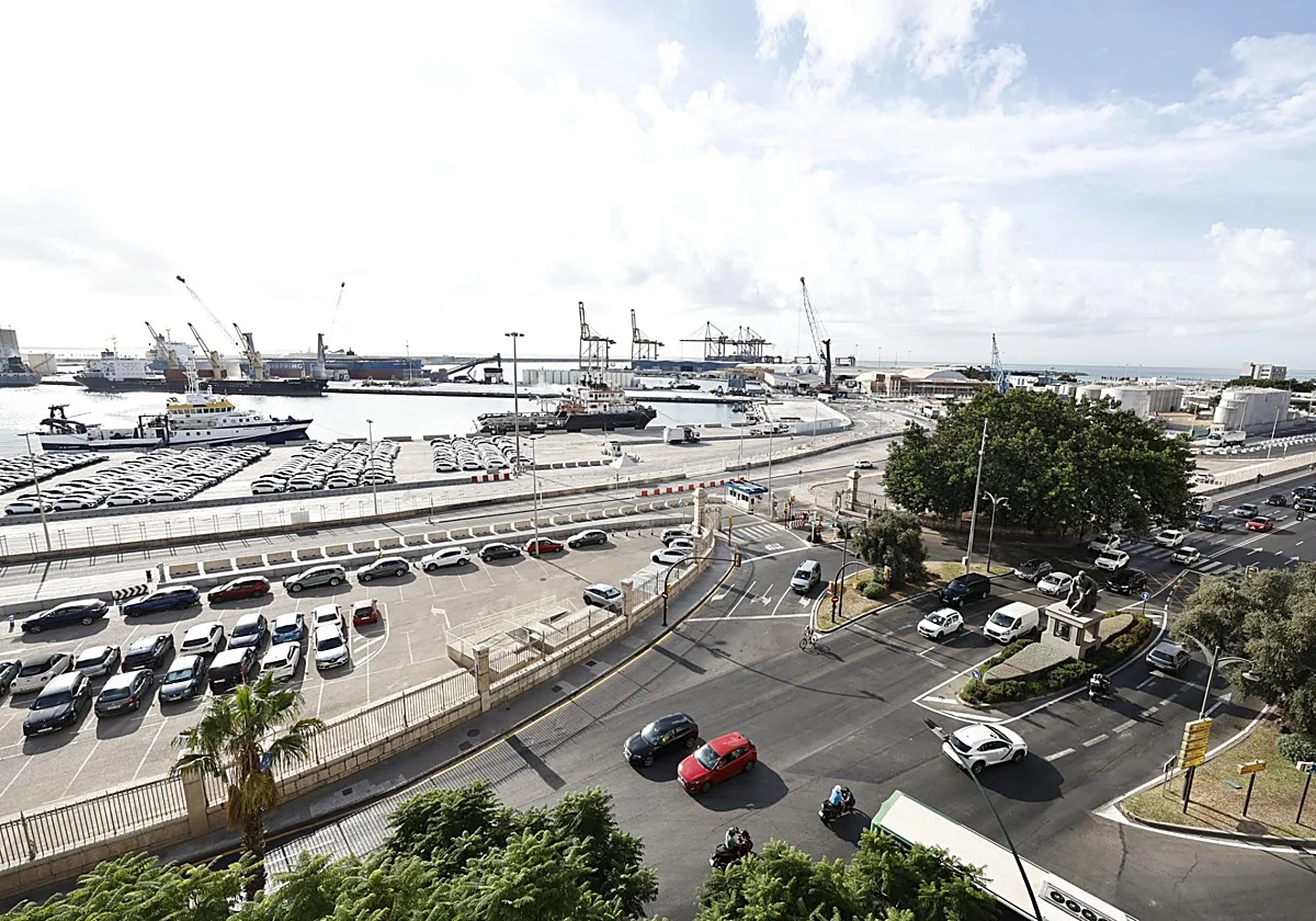 El Puerto de Málaga estudia un nuevo acceso viario soterrado en paralelo al Guadalmedina