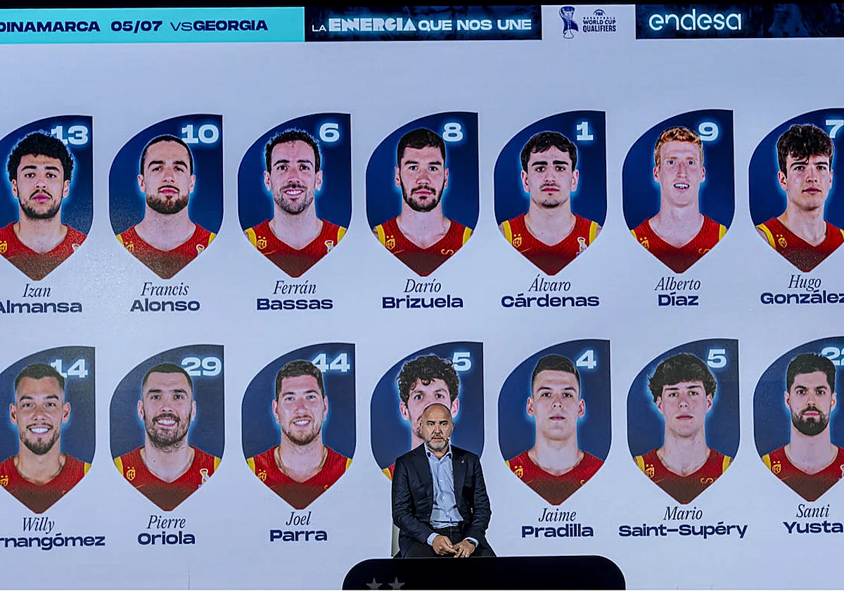 Francis Alonso, Mario Saint-Supéry y Alberto Díaz, en la lista de España para los partidos de clasificación para el Mundial