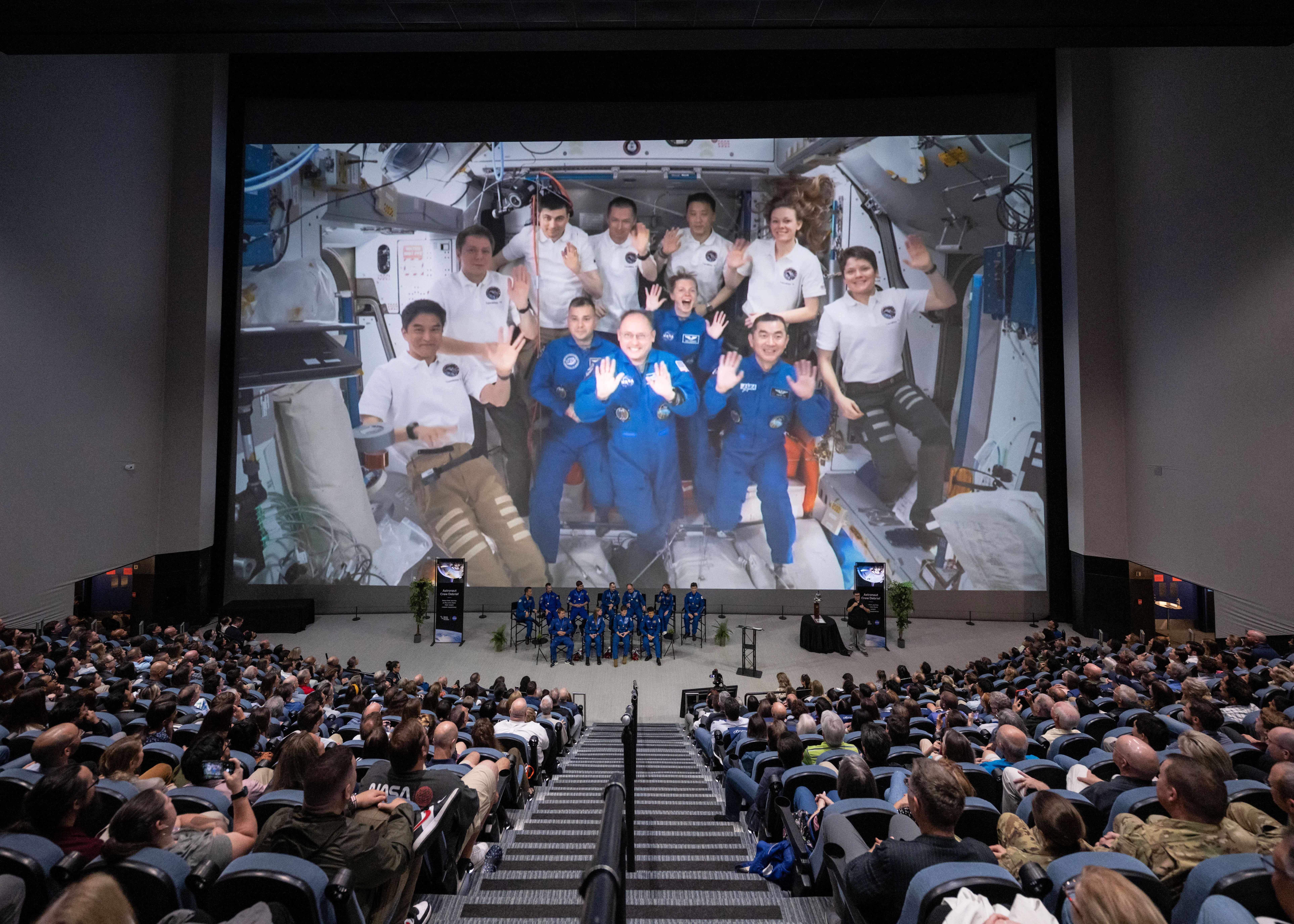 Expedition 73 Crew Reflects on Science, Teamwork, and Life in Orbit 