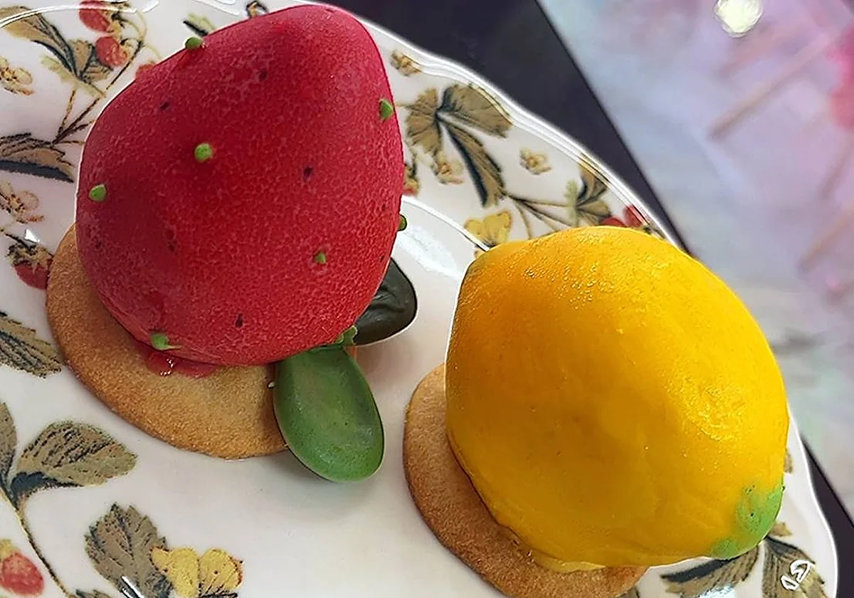 Llegan a Málaga los pasteles en forma de fruta que arrasan en París