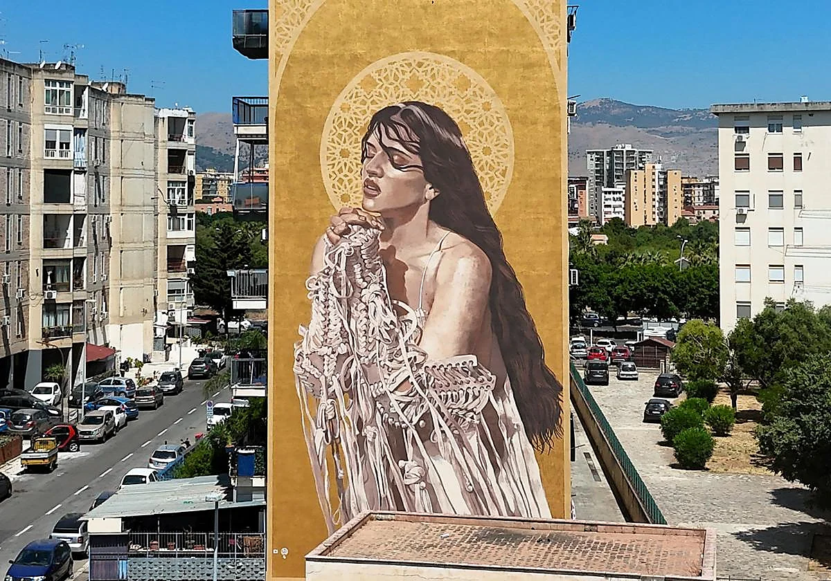 Rosalía, la santa contemporánea que adorna Palermo