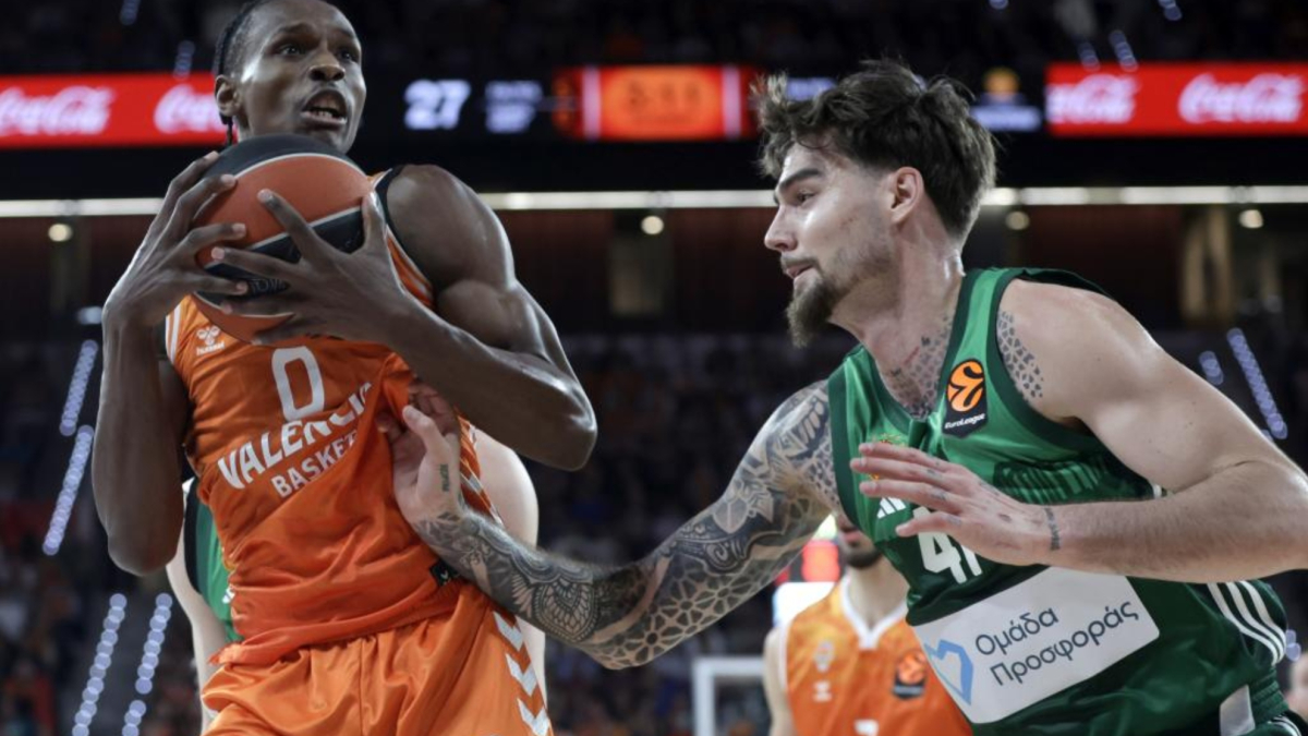Sigue la desbandada en el campeón: el Panathinaikos birla al Valencia a Badio