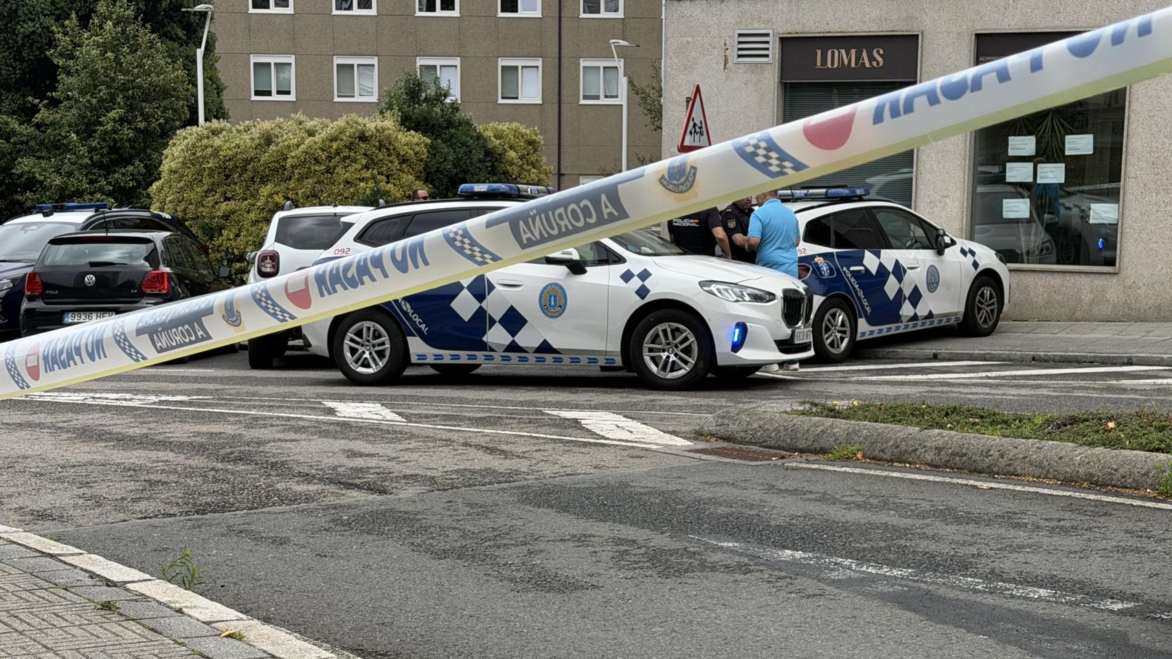 Muere un hombre en A Coruña tras ser apuñalado en Os Rosales a plena luz del día
