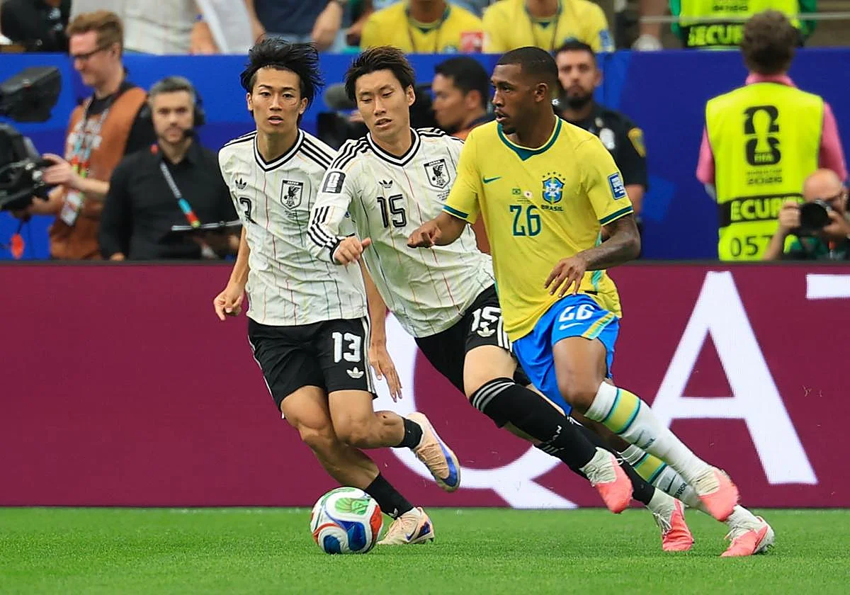 En directo, Brasil-Japón