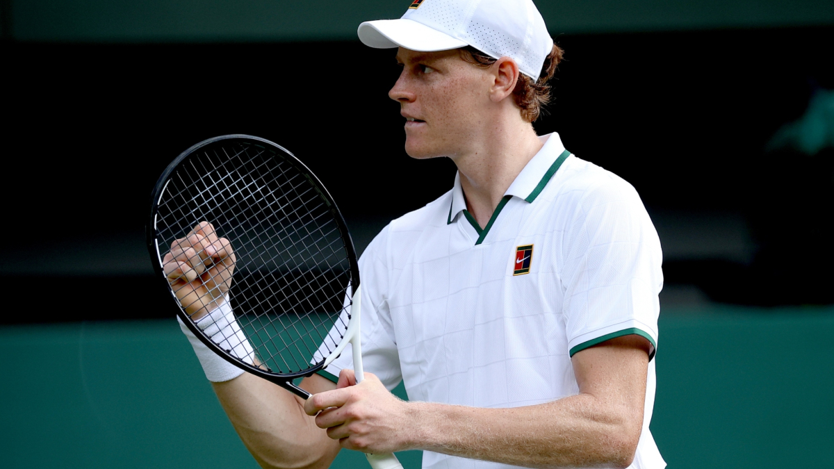 Sinner tiene que batir su récord de saques directos para seguir vivo en Wimbledon