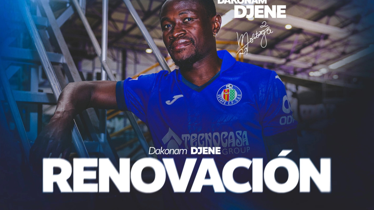 Djené Dakonam renueva con el Getafe hasta 2027