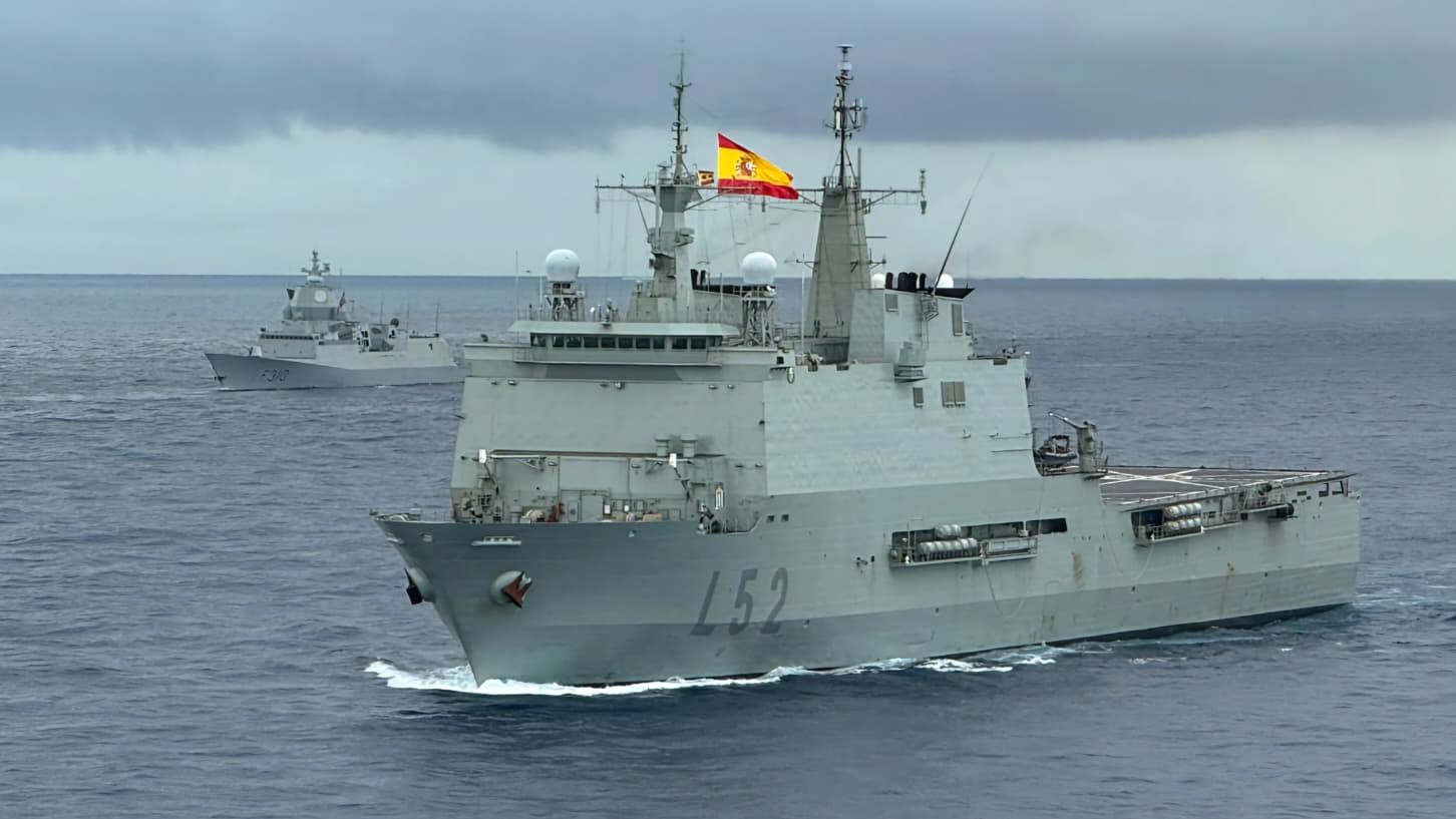 EEUU reconoce la capacidad de España y permite a la Armada liderar a 3.000 militares en un ejercicio en su costa atlántica
