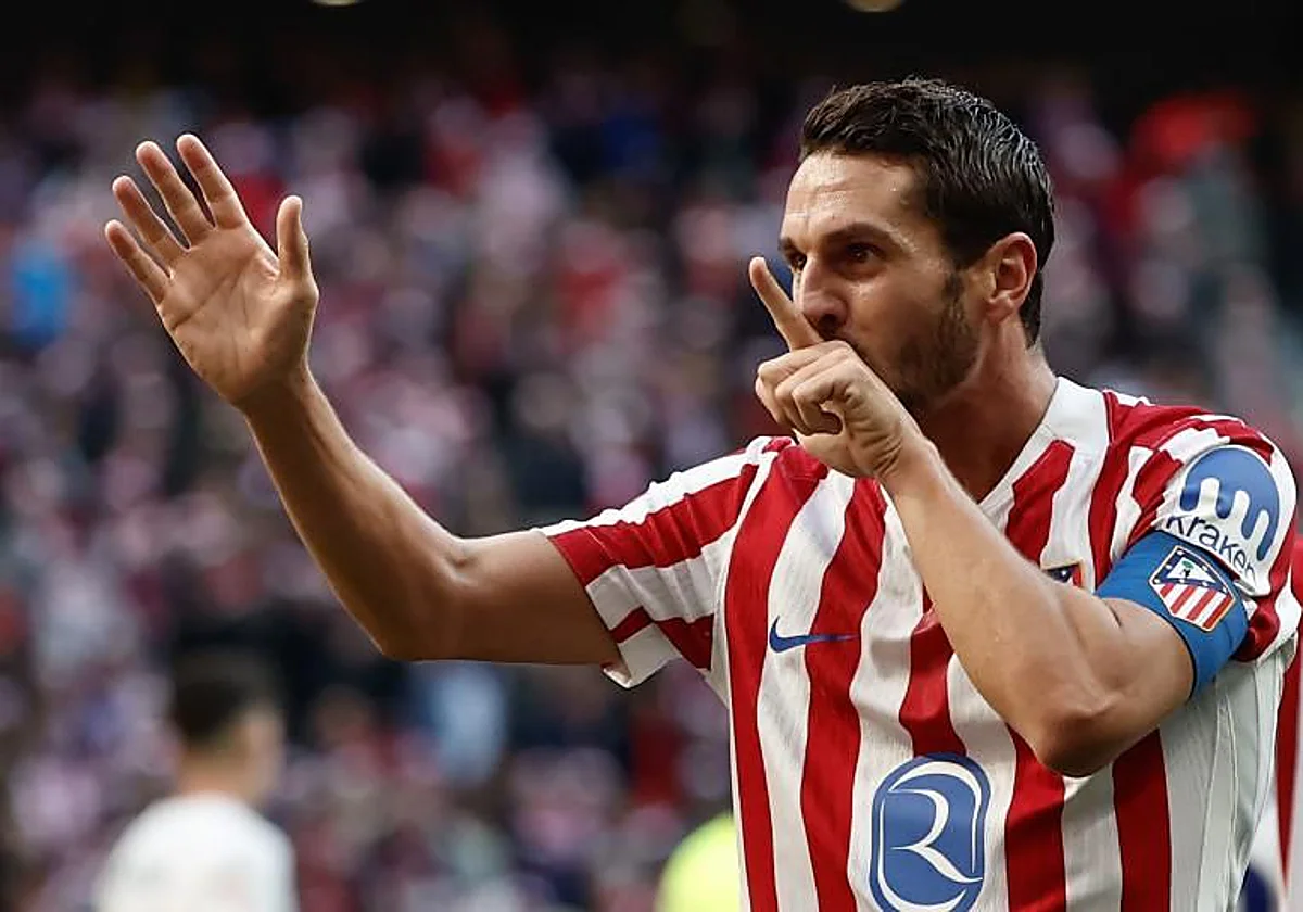 Koke agranda su leyenda en el Atlético