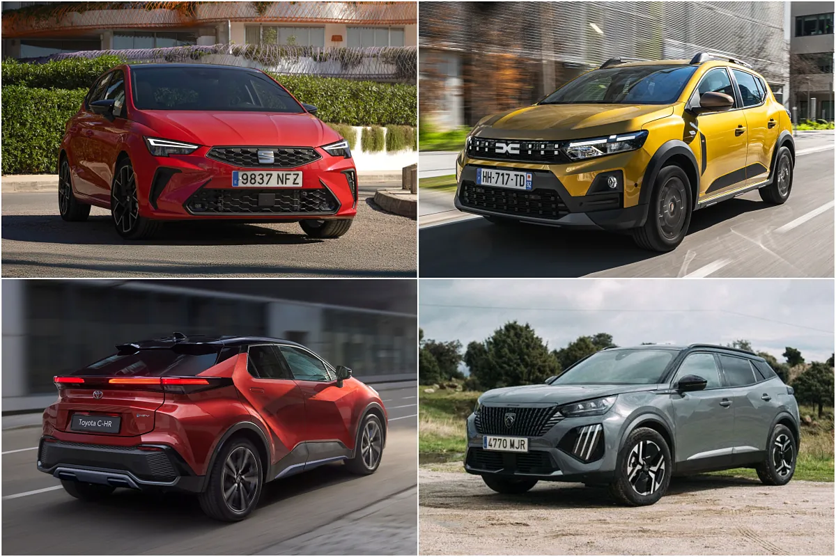 Los 10 coches más vendidos en España en junio: Toyota, Seat y Peugeot hacen doblete