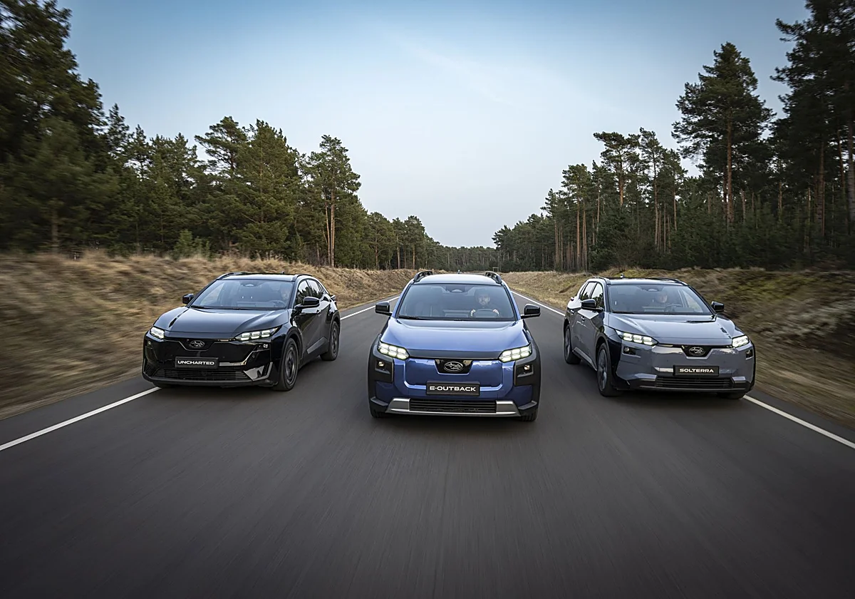 Subaru acelera su electrificación en Europa con su nueva gama y el Solterra al frente