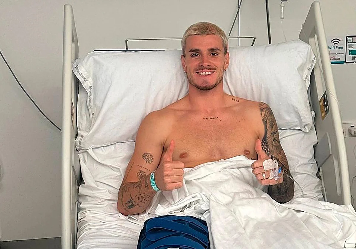 Murillo, ya operado de su rodilla derecha
