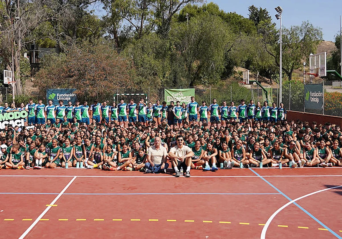 Djedovic celebra su renovación con Txus Vidorreta en el Campus Unicaja