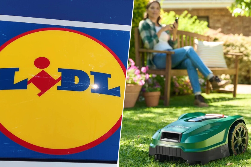 Hoy en Lidl (y con un 20% de descuento) este robot cortacésped Parkside con el que dejar tu césped perfecto sin esfuerzo