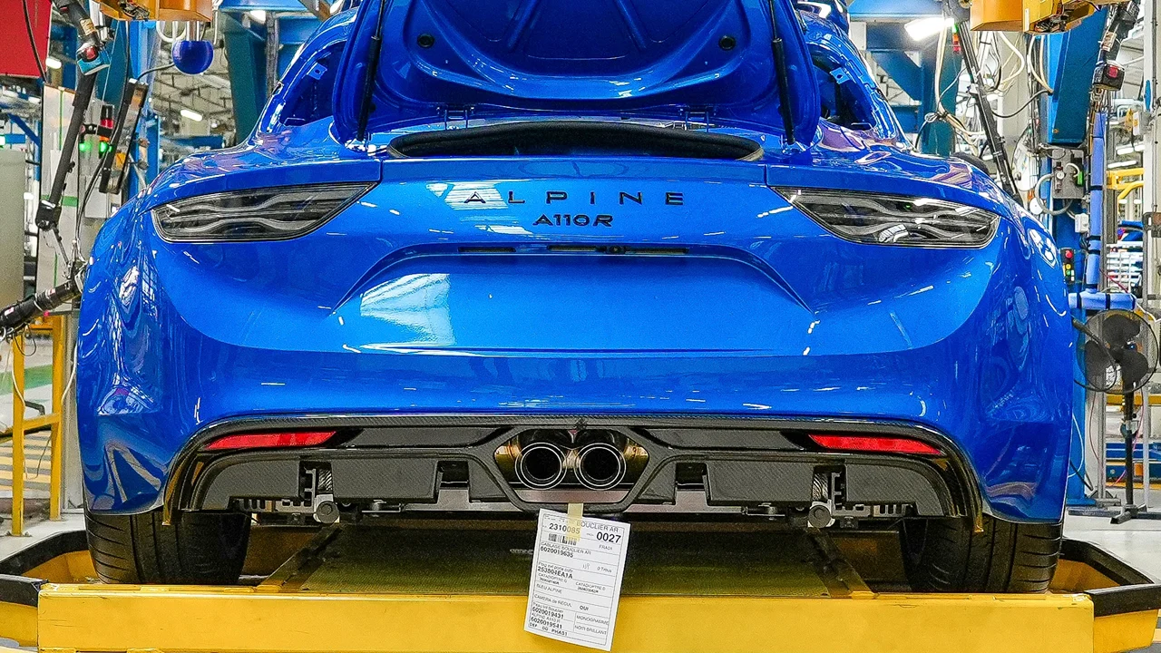 Alpine cierra la era de la gasolina, el último A110 marca un punto de inflexión histórico