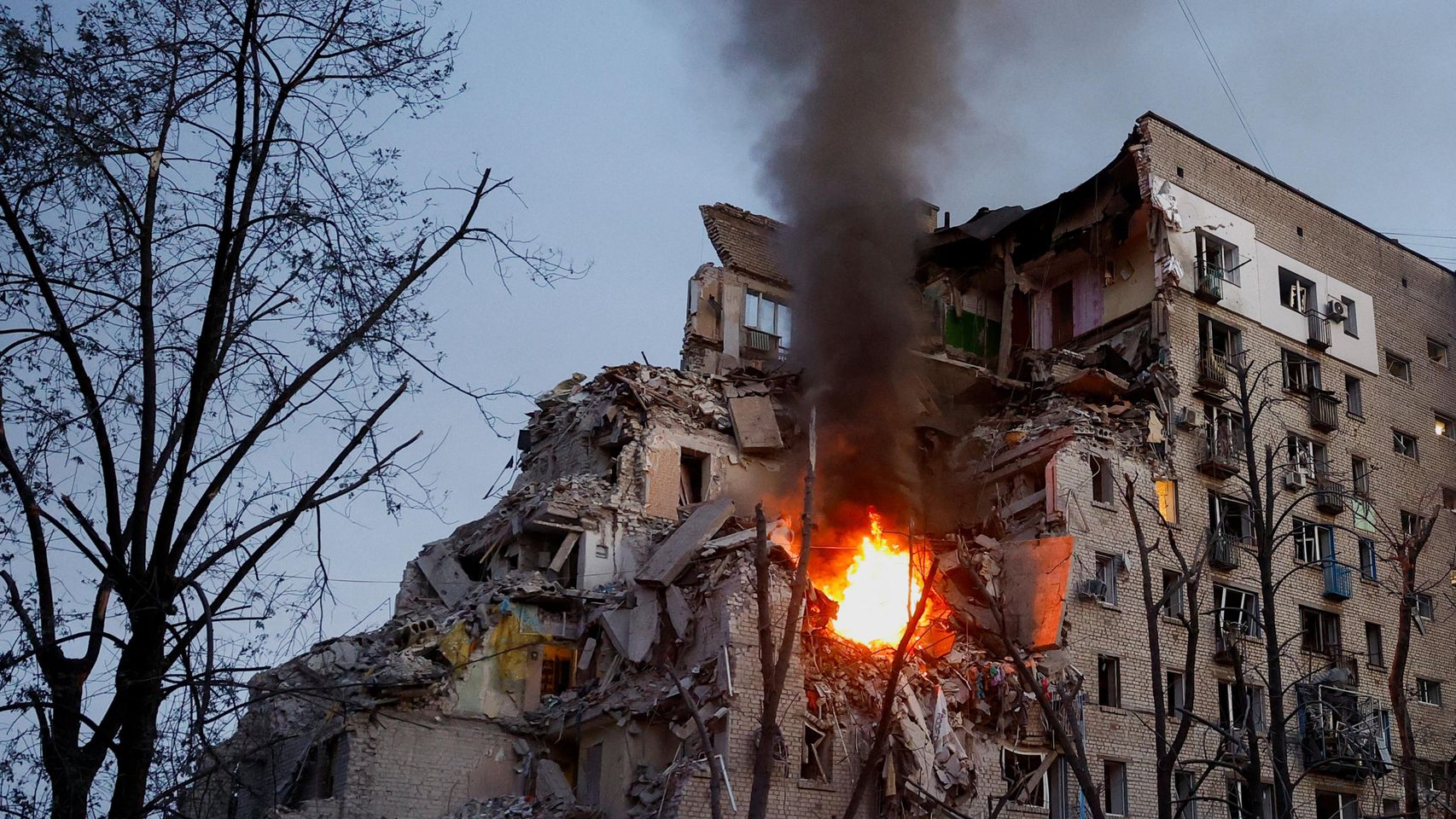 Putin desata su furia contra Kiev tras las humillaciones de Ucrania: los misiles y drones rusos matan a 10 personas