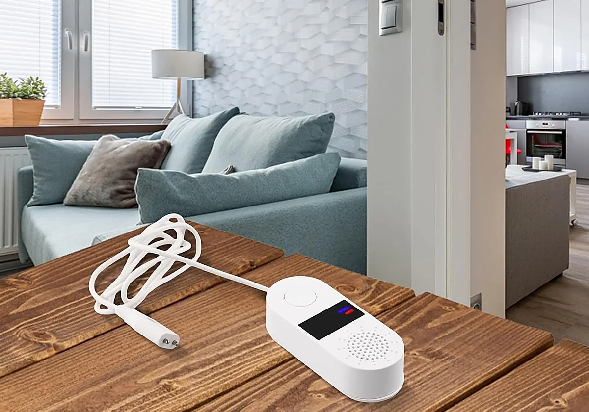 Evita inundaciones en casa con este sensor inteligente de fugas de agua