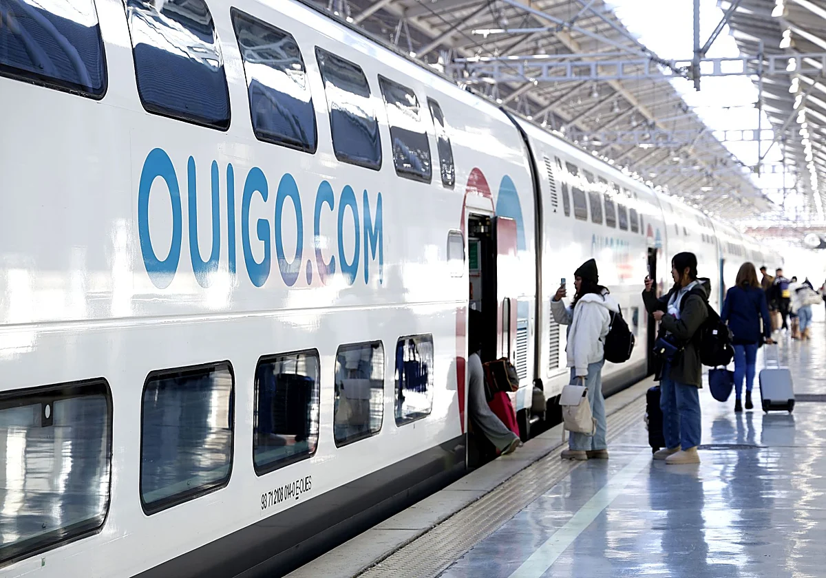 Nuevos servicios de alta velocidad: trenes de Ouigo sin trasbordo de Málaga a Zaragoza y Barcelona