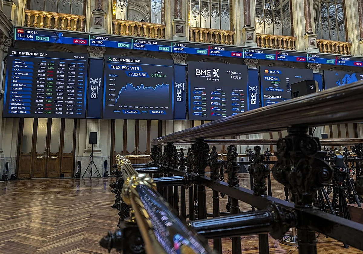 El Ibex-35 sigue imparable y alcanza un nuevo récord histórico por encima de los 19.600 puntos