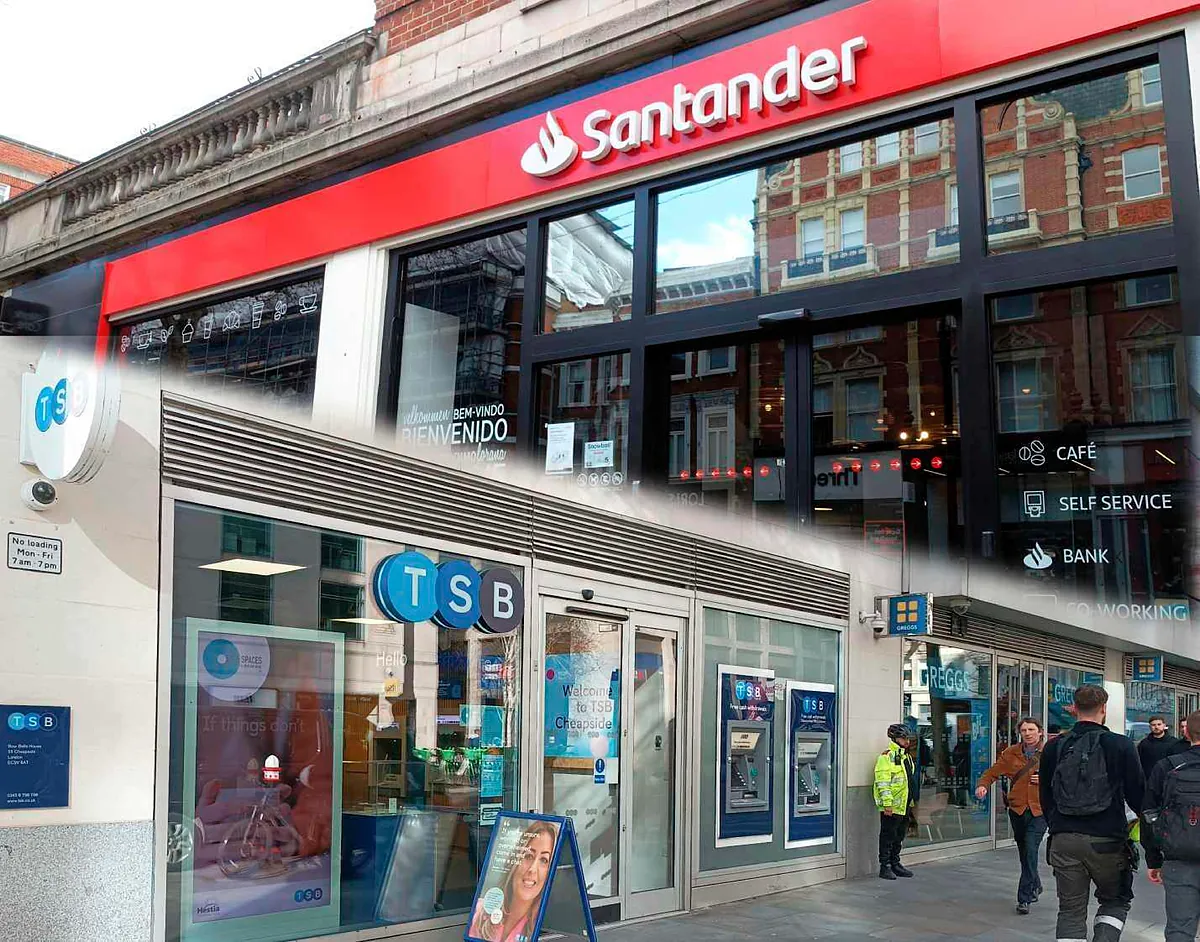 Santander UK exige a los empleados de TSB volver a la oficina